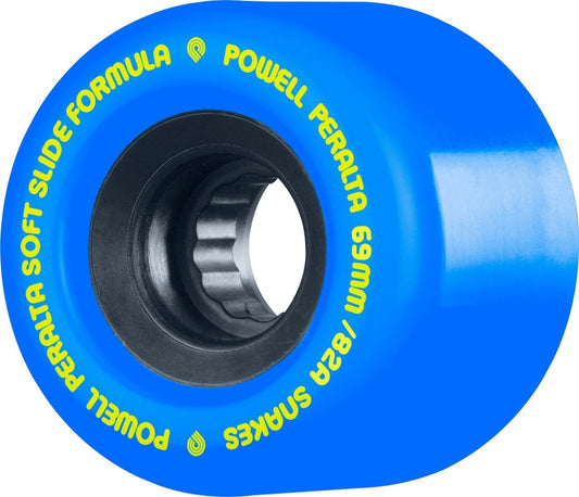 Pwl/P 82a Snakes Soft Slide Formula 69mm (Blue/Yellow) - Skateboard - Wheels