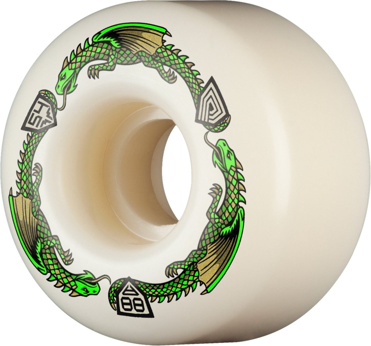 Pwl/P DF 54x34mm 88a (Off White) - Skateboard - Wheels