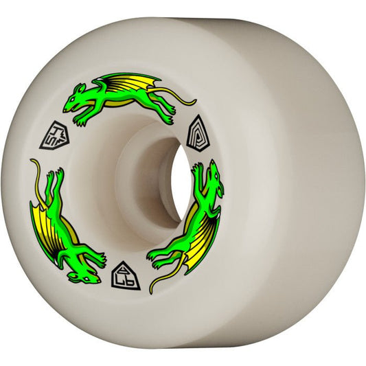 Pwl/P DF Nano Rats 54x34mm 97a (Off White) - Skateboard - Wheels