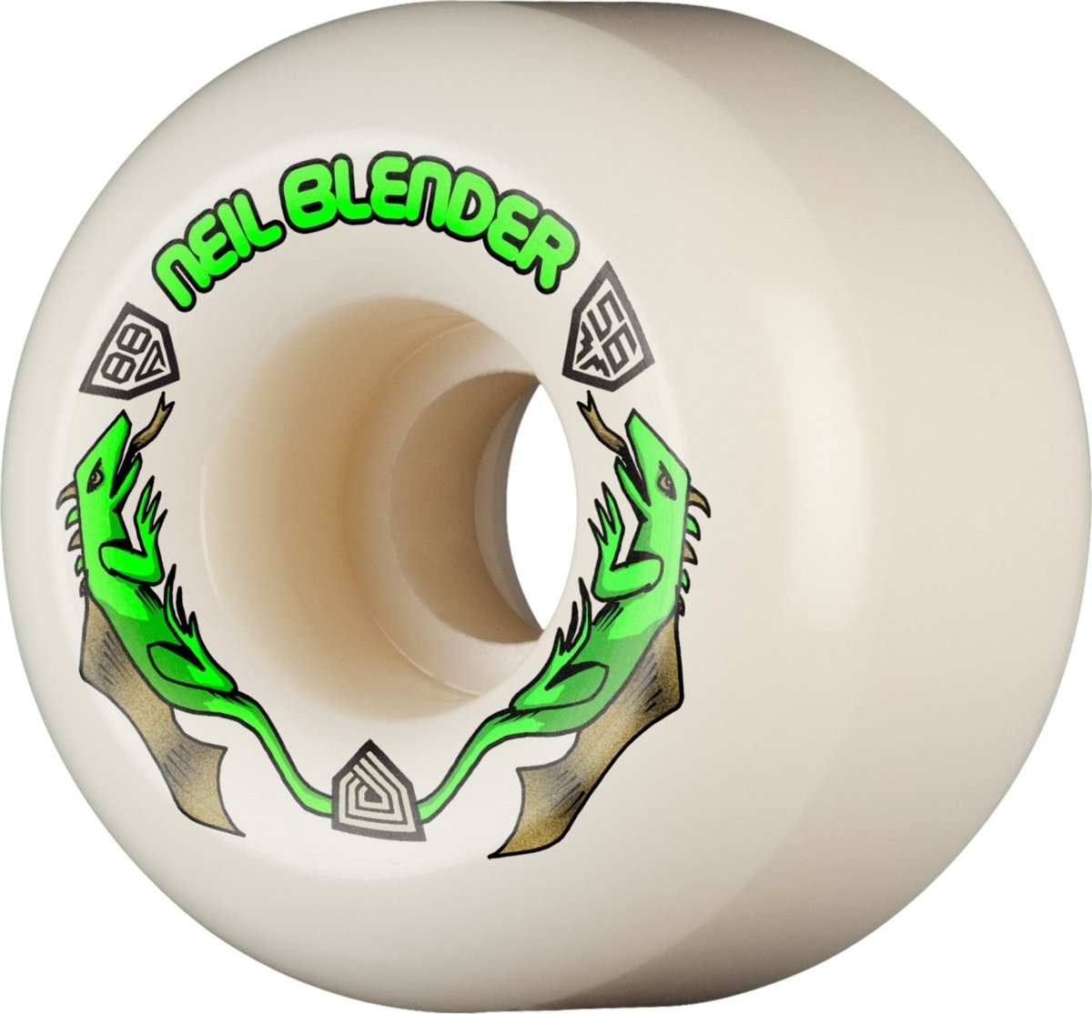 Pwl/P DF Neil Blender (A2) 56x40mm 88a (Off White) - Skateboard - Wheels