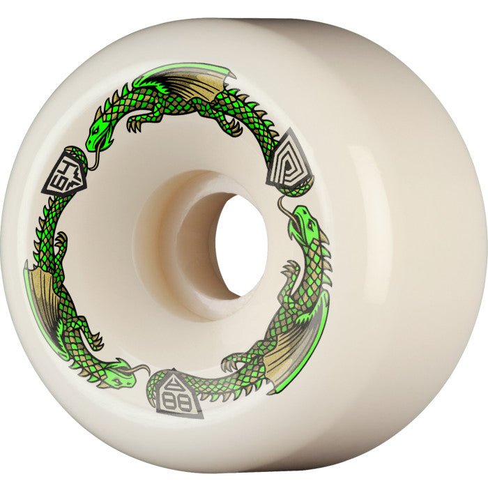 Pwl/P Dragons 88a Bomber 64x40mm Symmetrical Shape Skateboard Wheels - Skateboard - Wheels
