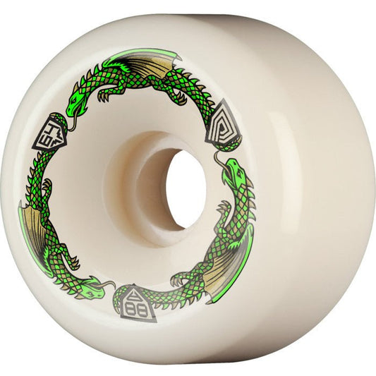 Pwl/P Dragons 88a Bomber 64x40mm Symmetrical Shape Skateboard Wheels - Skateboard - Wheels