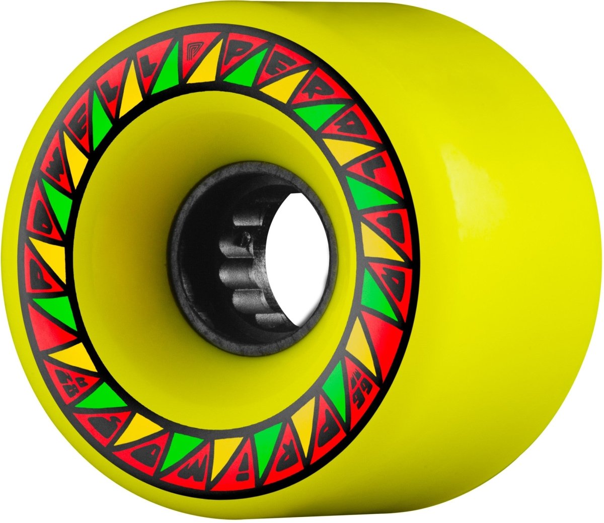 Pwl/P Primo 66mm 82A Yellow Wheels - Skateboard - Wheels