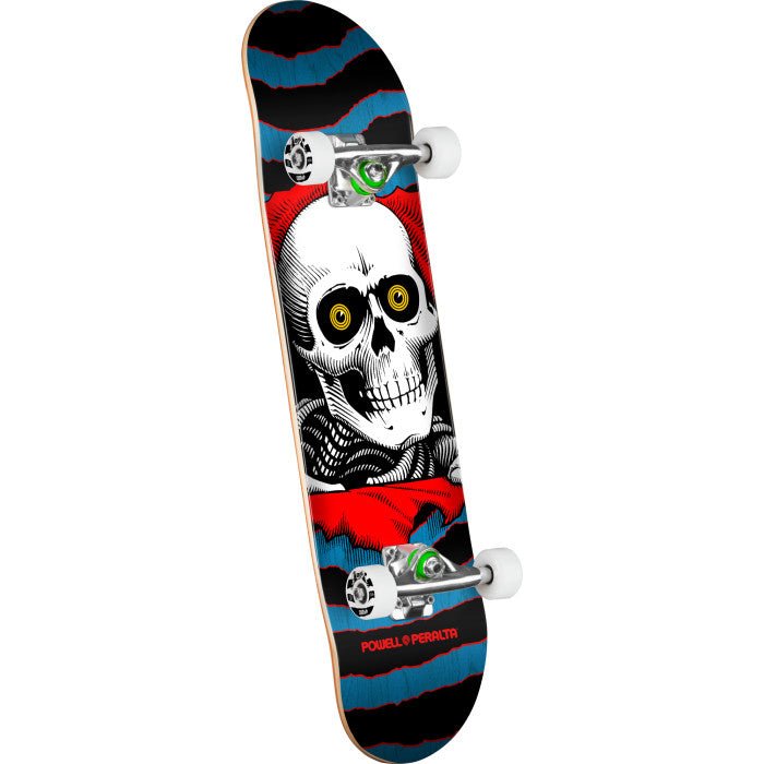 PWL/P Ripper Birch Complete (Blue/Red) - 7.5" - Skateboard - Completes