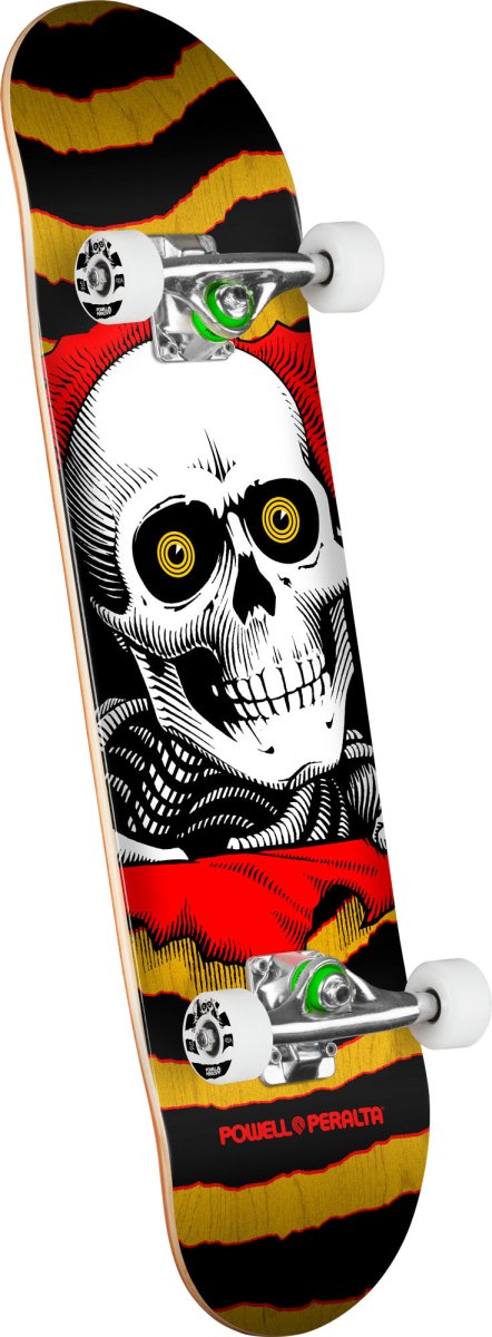 PWL/P Ripper Birch Complete (Yellow/Red) 7.75" - Skateboard - Completes