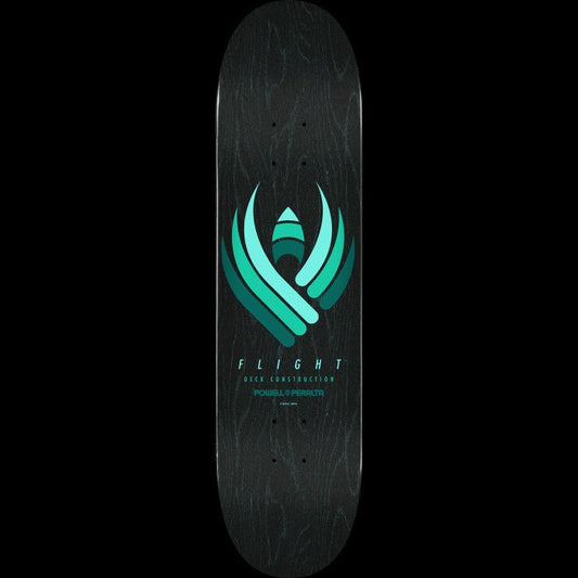 PWP Retro 2019 Black (243 K20) Flight Deck 8.25" Wb: 14.25" - Skateboard - Decks