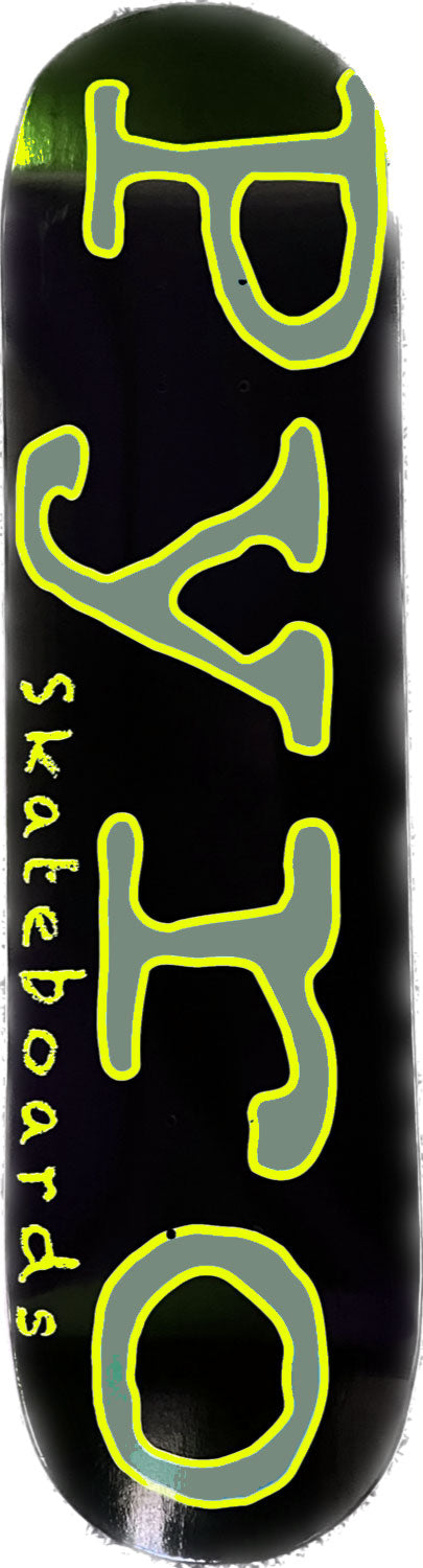 Pyro Everyday PYRO - Black/Yellow Deck 8.5