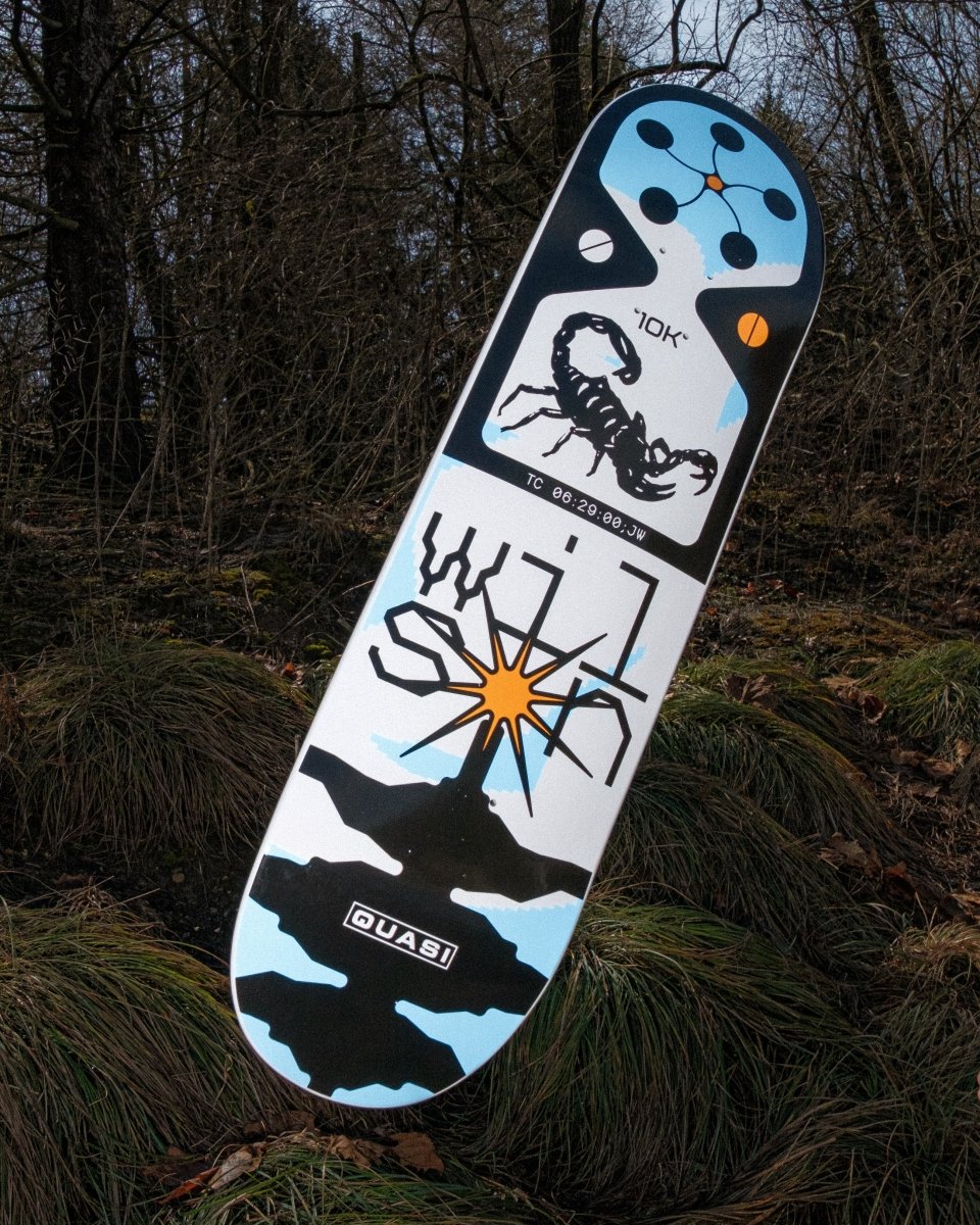 Quasi Wilson 'Y2K' 8.75" Q46 Skateboard Deck - Skateboard - Decks