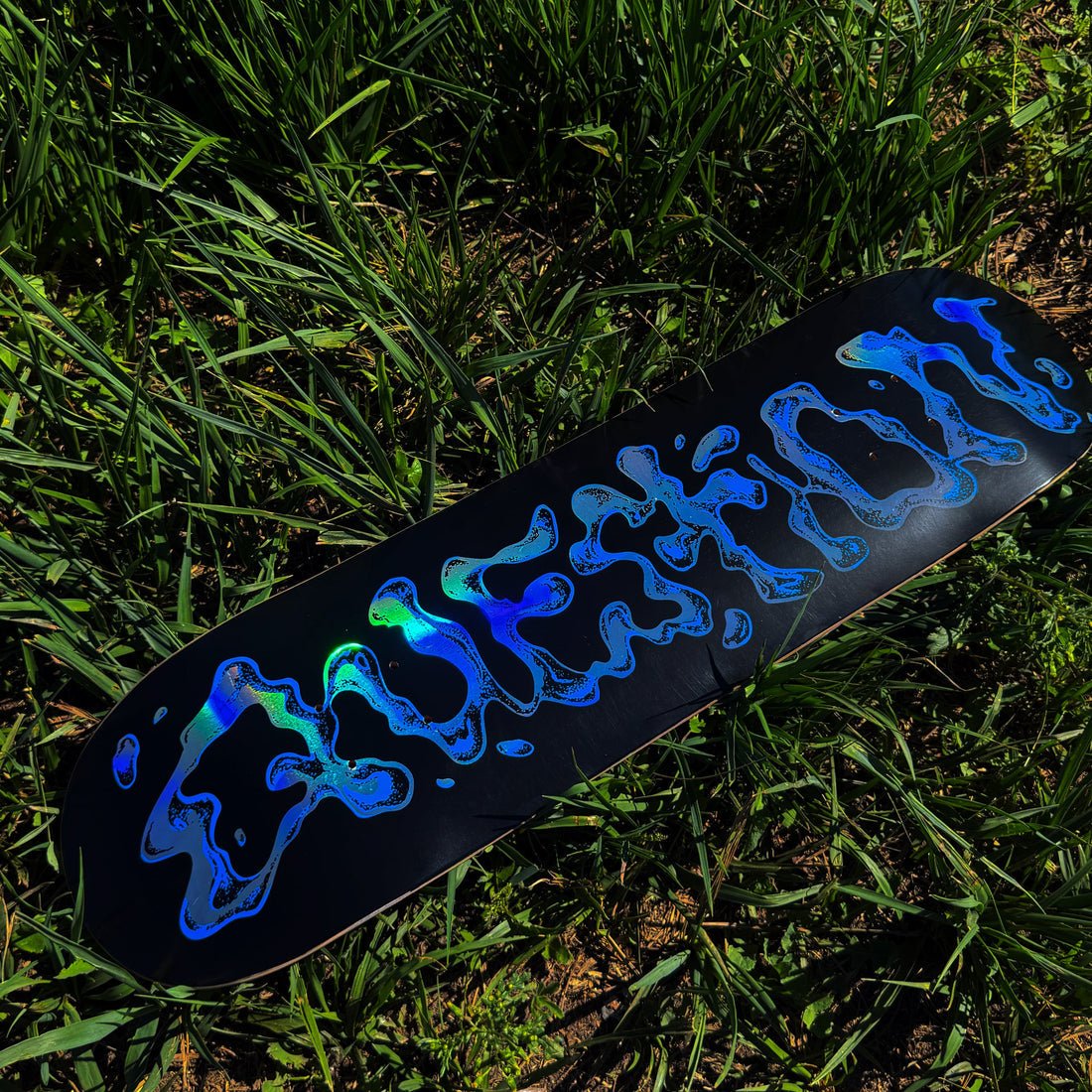 Question Glacier Blue Deck 8.5 - Skateboard - Decks
