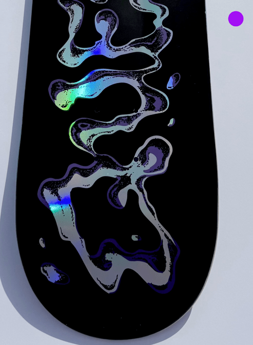 Question Iris Purple Deck 8.75 - Skateboard - Decks