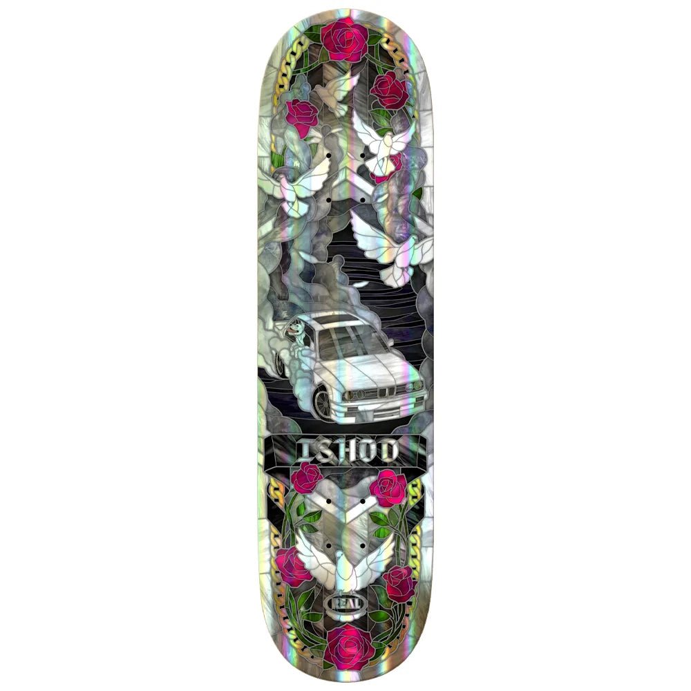 Real Ishod Holo 8.38" Cathedral II Skateboard Deck - Skateboard - Decks
