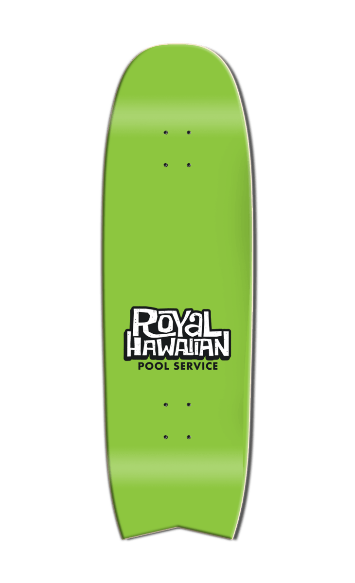 RHPS Bro Model 9.5" Green Dipped Skateboard Deck - Skateboard - Decks