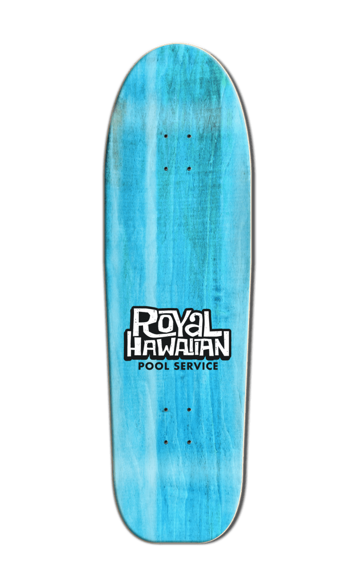 RHPS Tiki Blue 9.75" Skateboard Deck - Skateboard - Decks