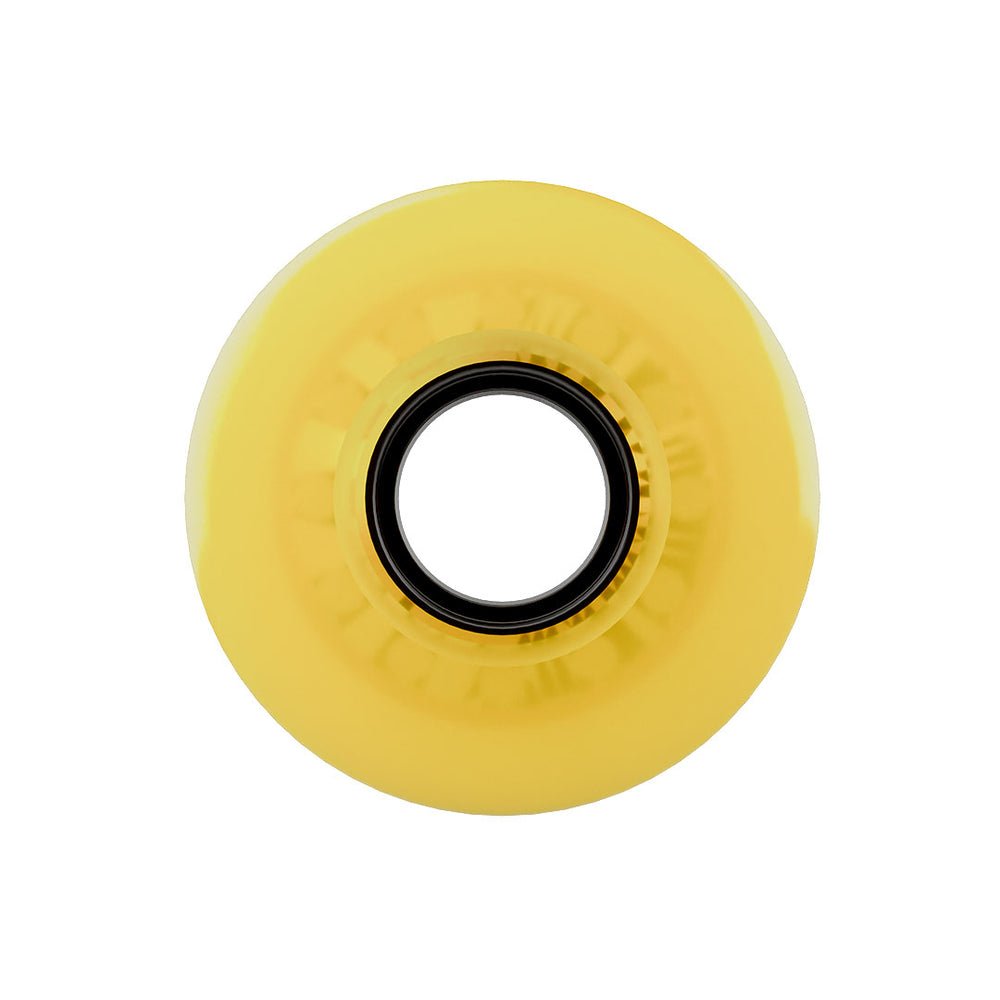 Ricta 54mm Clouds 78a Yellow Black Skateboard Wheels - Skateboard - Wheels