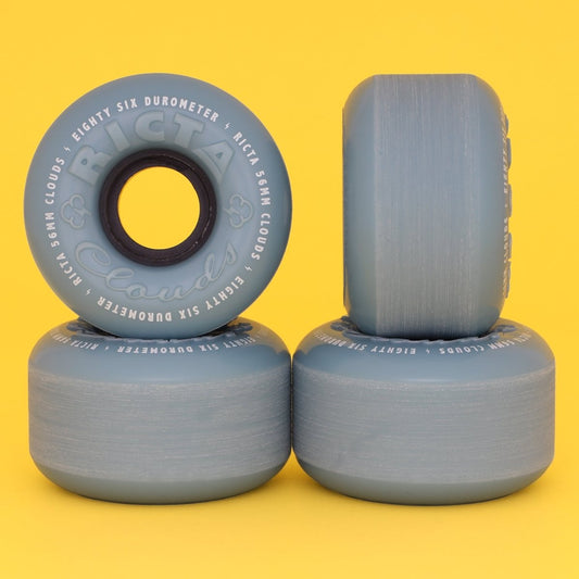 Ricta 56mm Clouds Sky Blue 86a - Skateboard - Wheels