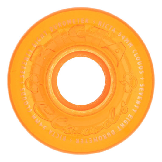 Ricta 78a Hi Vis Clouds 54mm (Orange) - Skateboard - Wheels