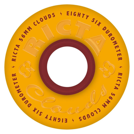 Ricta 86a Clouds 56mm (Mustard) - Skateboard - Wheels