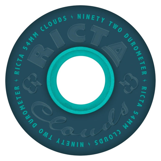 Ricta 92a Clouds 54mm (Navy) - Skateboard - Wheels