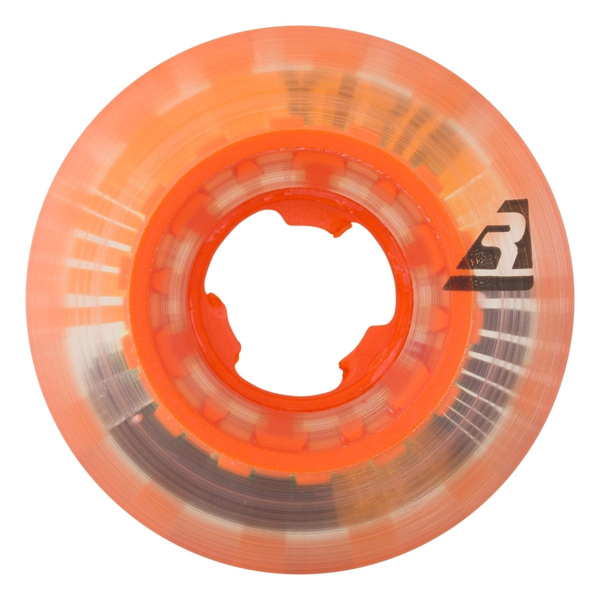 Ricta Astra Speedrings Clear Orange Slim 53mm 95a - Skateboard - Wheels