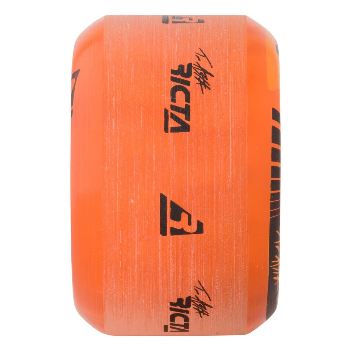 Ricta Astra Speedrings Clear Orange Slim 53mm 95a - Skateboard - Wheels