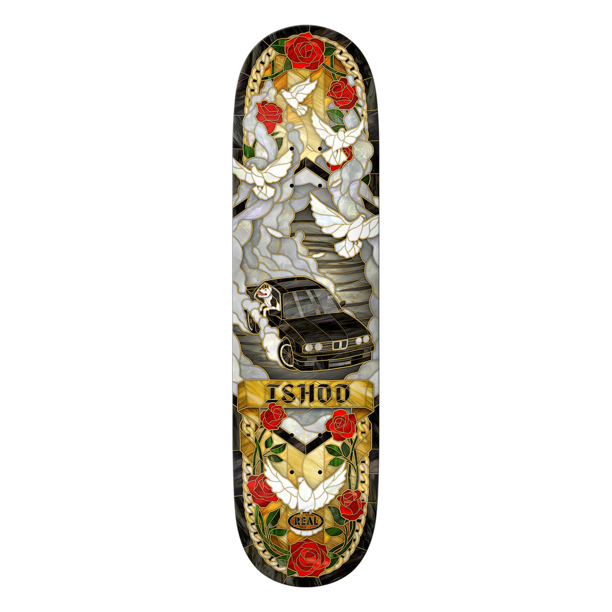 Real Ishod Cathedral TT Deck 8.25" Skateboard Deck