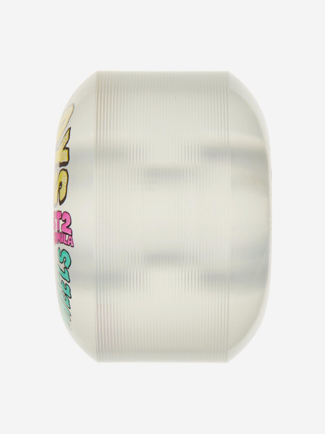 Snot 55mm Wide Boys 101A Clear/Yellow Skateboard Wheels