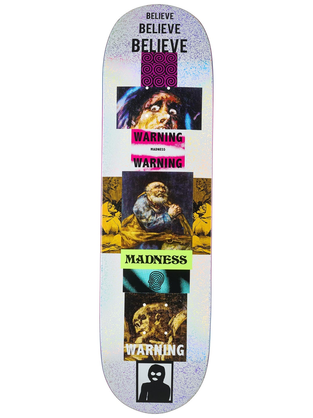 Madness Believe 8.5" Holographics R7 Skateboard Deck