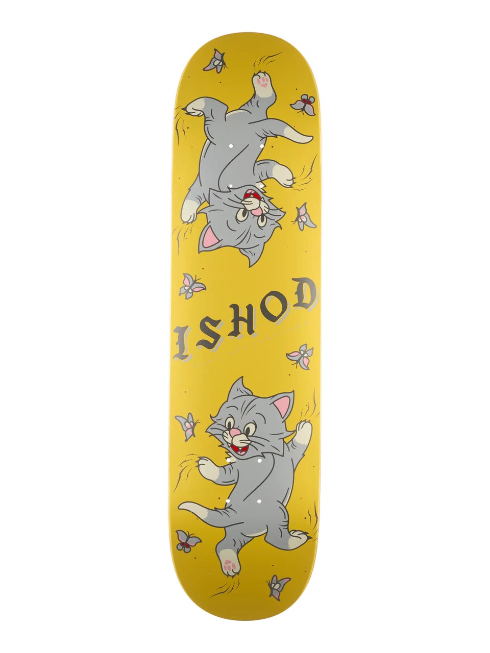 Real Ishod Kitten Scratch Twin Tail 8.0" Skateboard Deck TT