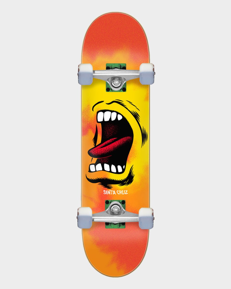 Santa Cruz Big Mouth Flame Full 8.0" Skateboard Complete - Skateboard - Completes