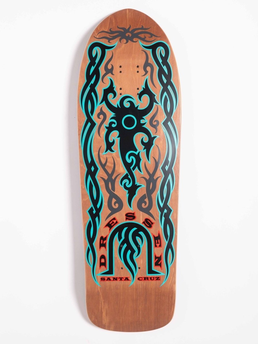 Santa Cruz Dressen Tribal Reissue 9.9" Wb:14.25 - 14.75" Skateboard Deck - Skateboard - Decks