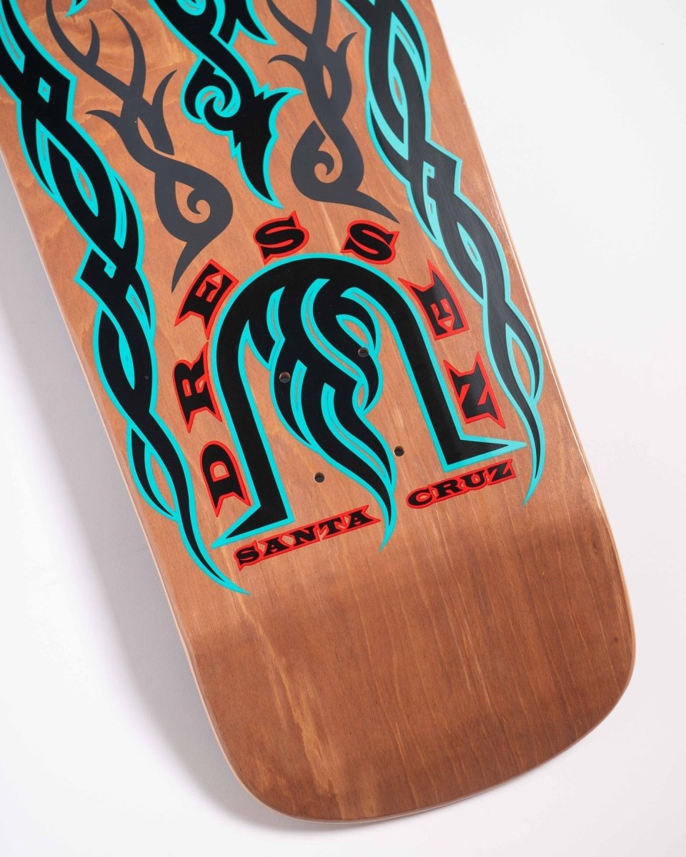 Santa Cruz Dressen Tribal Reissue 9.9" Wb:14.25 - 14.75" Skateboard Deck - Skateboard - Decks