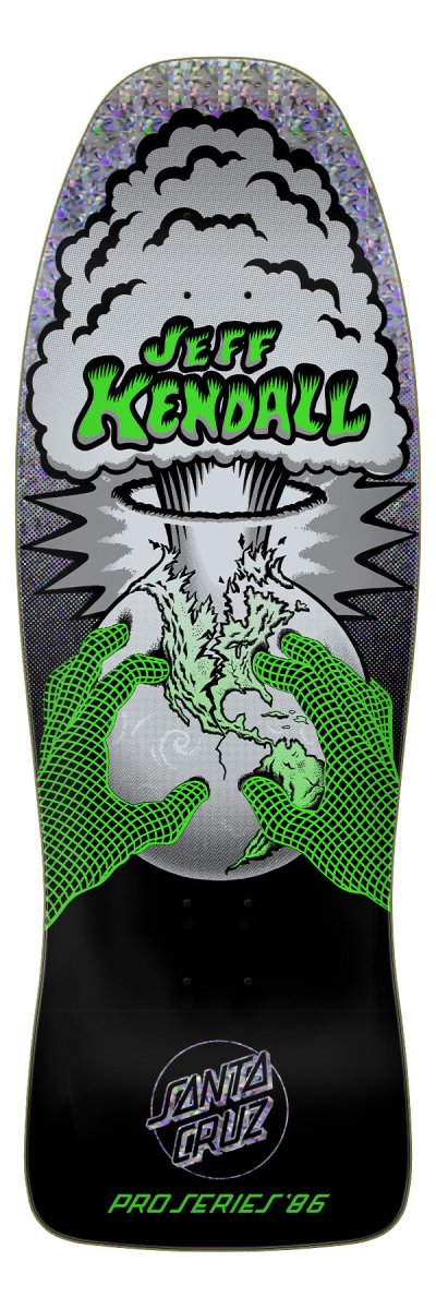 Santa Cruz Kendall End Of The World Reissue 10.0in Skateboard Deck '26 - Skateboard - Decks