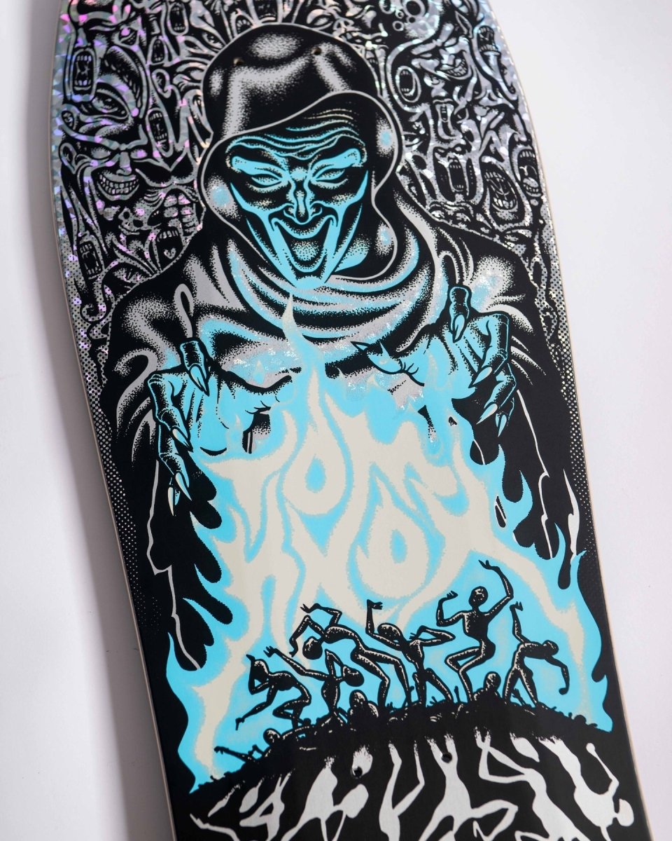 Santa Cruz Knox Firepit Reissue 10.07in Skateboard Deck '26 - Skateboard - Decks