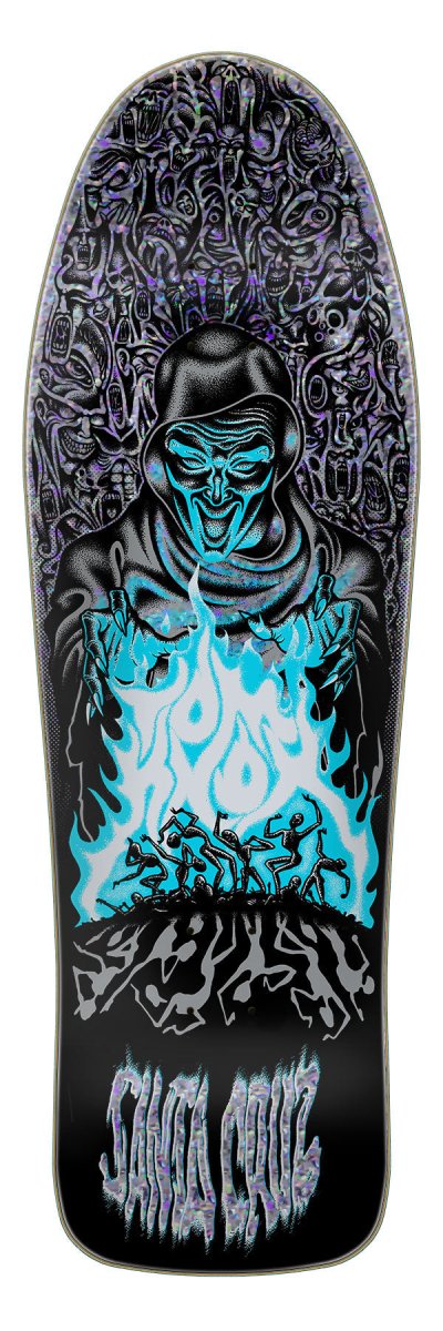 Santa Cruz Knox Firepit Reissue 10.07in Skateboard Deck '26 - Skateboard - Decks