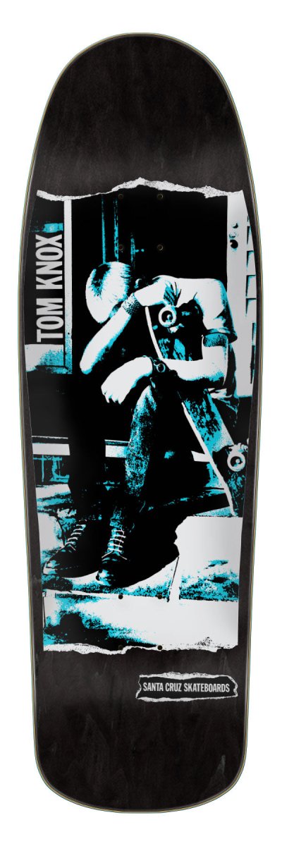 Santa Cruz Knox Punk Reissue 9.89in x 31.75in Deck - Skateboard - Decks