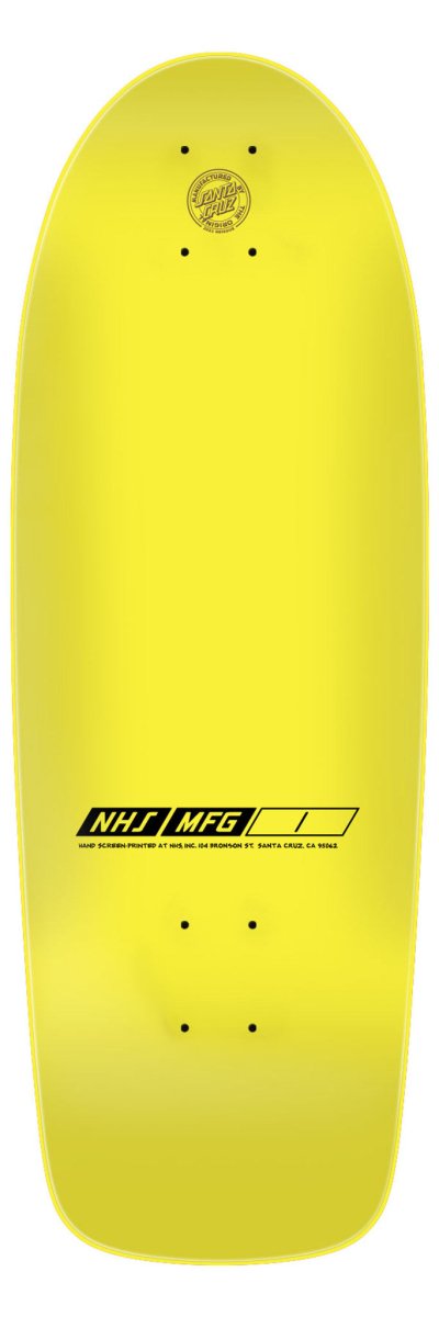 Santa Cruz Malba Crash Test Reissue 10.03in x 29.35in Deck - Skateboard - Decks