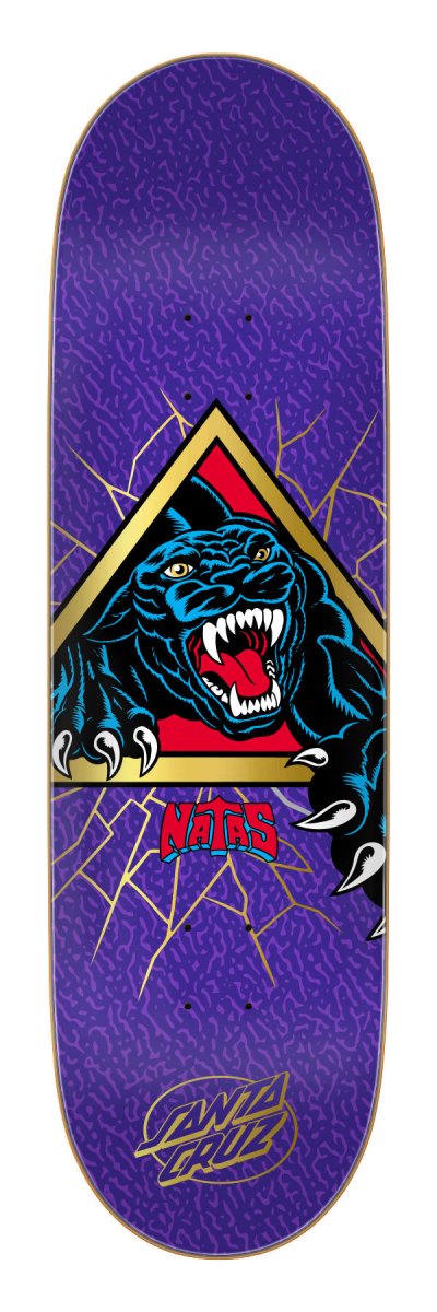 Santa Cruz Natas Shattered Panther VX 9.0" Skateboard Deck - Skateboard - Decks