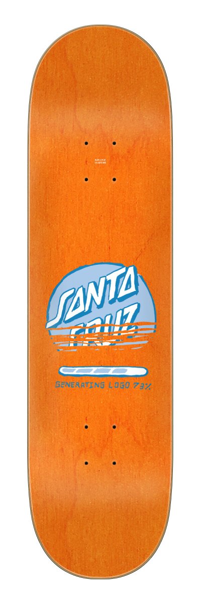 Santa Cruz Self Destruct 8.25" Birch Skateboard Deck - Skateboard - Decks