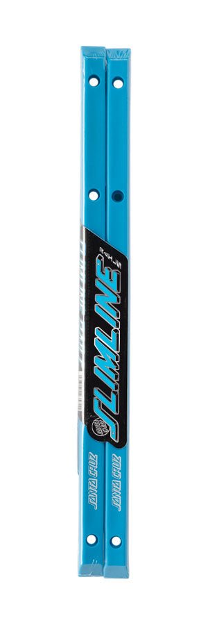 Santa Cruz Slimline Rails (Cyan) - Skateboard - Rails and Tails