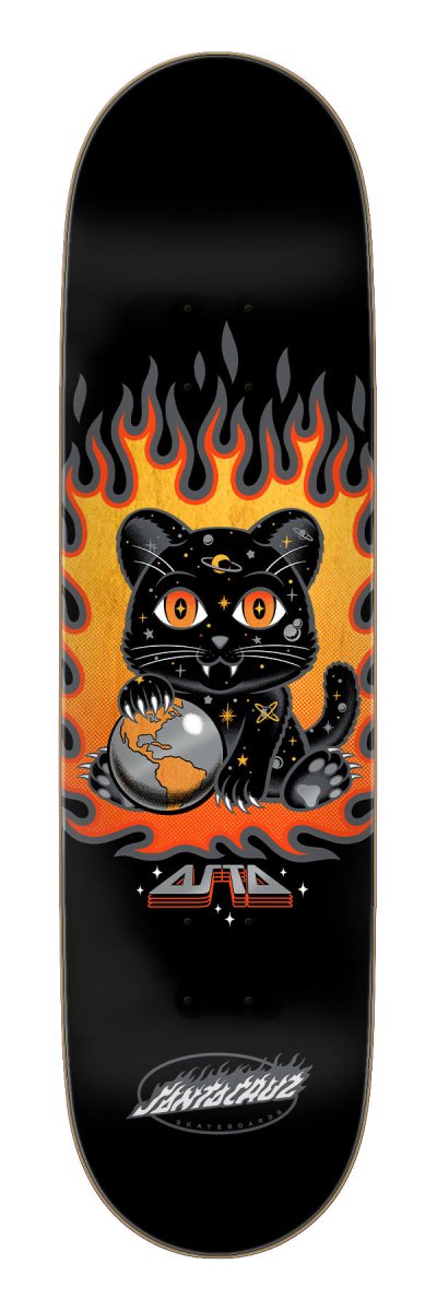Santa Cruz Tom Asta Space Kitten 8.2" Twin Skateboard Deck - Skateboard - Decks