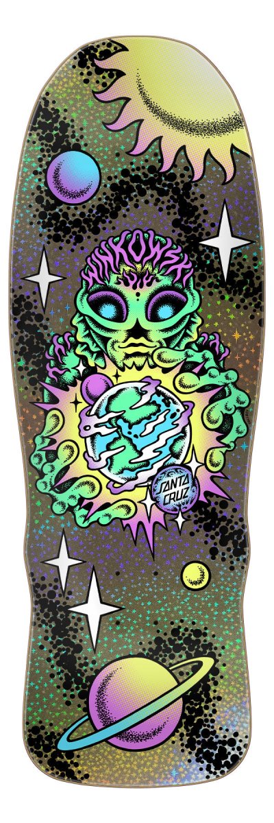 Santa Cruz Winkowski Cosmic 10.35in Skateboard Deck - Skateboard - Decks