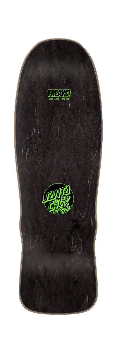 Santa Cruz Winkowski Dope Planet 8.75" Micro Freaks Skateboard Deck - Skateboard - Decks