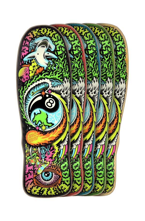 Santa Cruz Winkowski Dope Planet 8.75" Micro Freaks Skateboard Deck - Skateboard - Decks