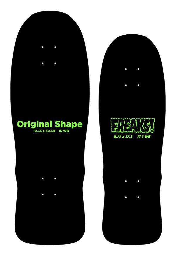 Santa Cruz Winkowski Dope Planet 8.75" Micro Freaks Skateboard Deck - Skateboard - Decks