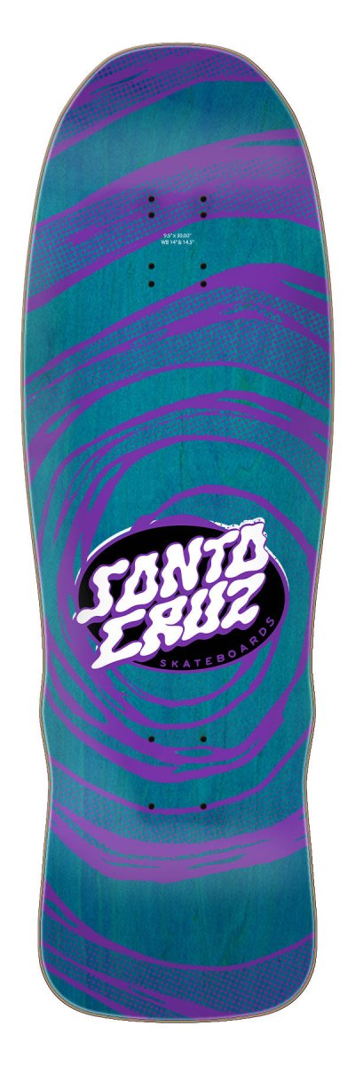 Santa Cruz Winkowski Vertigo Medium 9.5" Skateboard Deck - Skateboard - Decks