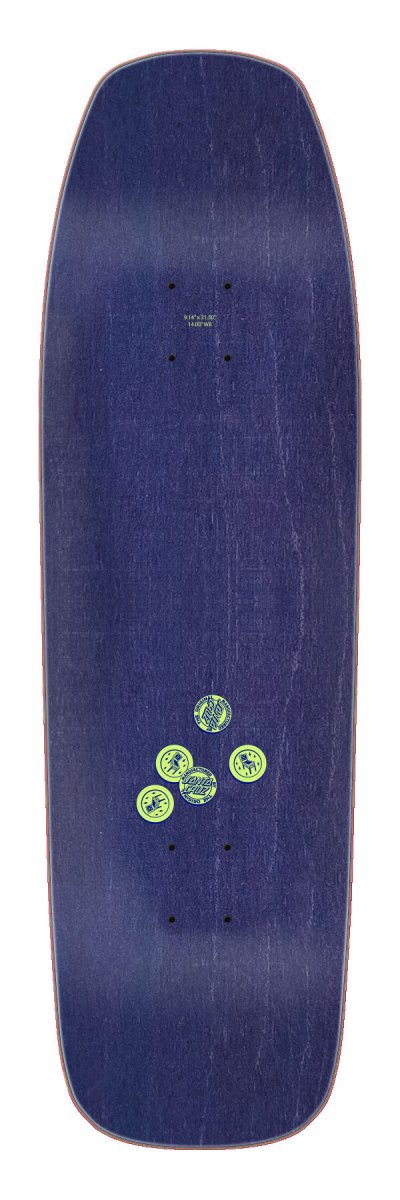 SC Delfino Pinball Shaped 9.14" Skateboard Deck - Skateboard - Decks