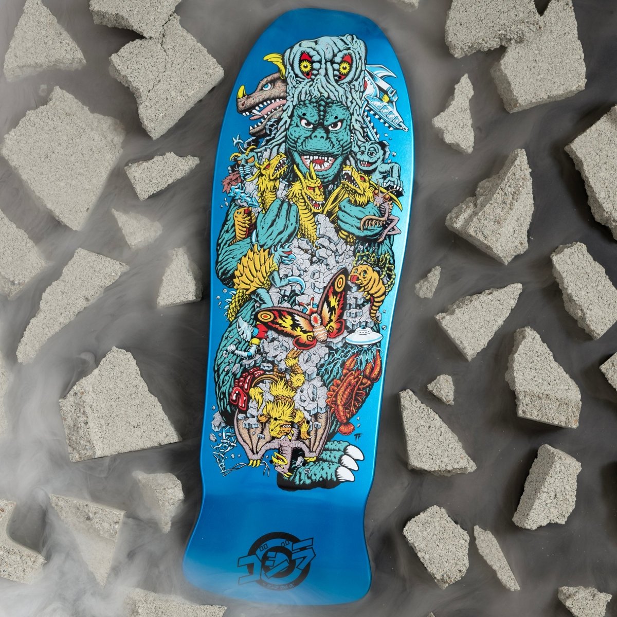 SC Godzilla Kaiju Roskopp 10.125" Deck - Skateboard - Decks