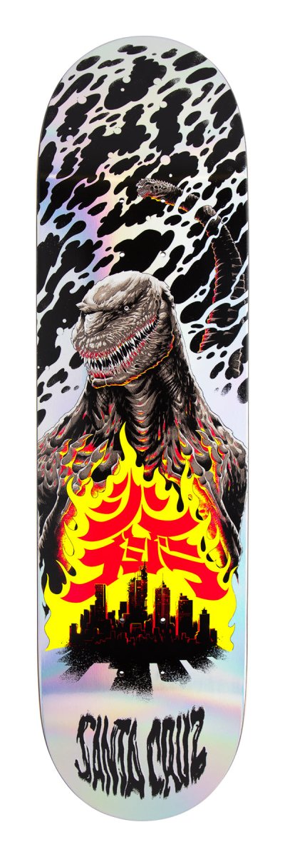 SC Godzilla Shin Knox Firepit 8.5" Deck - Skateboard - Decks