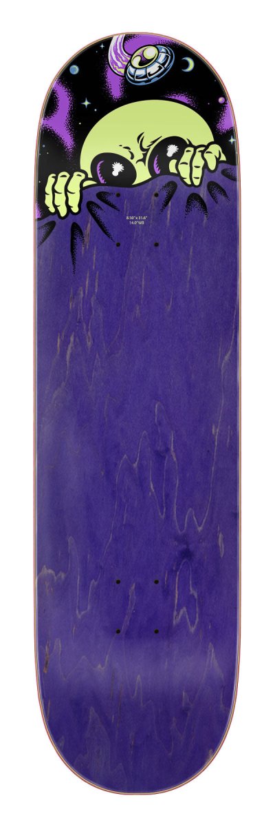 SC Knibbs Invasion Hand Pro 8.5" Wb:14" - Skateboard - Decks