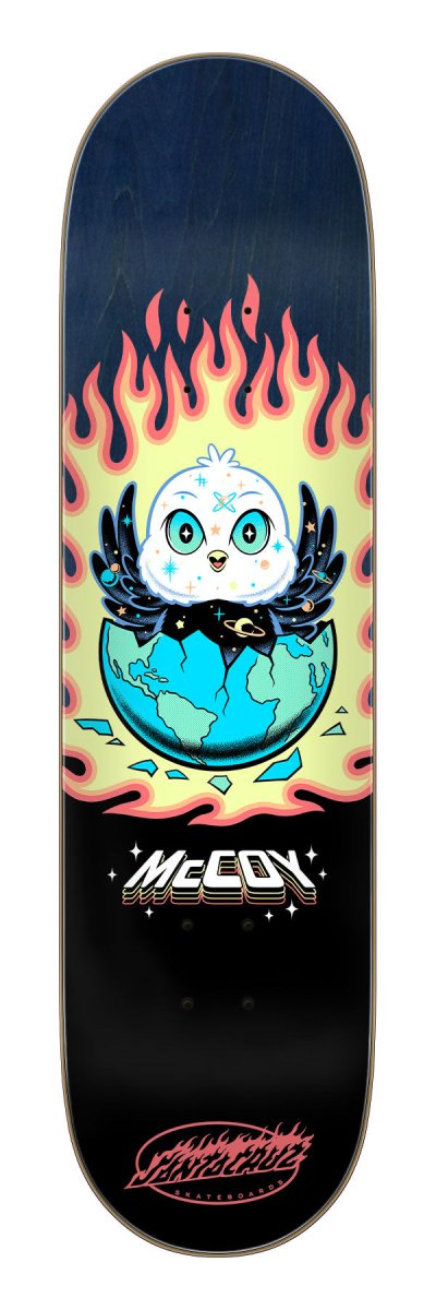 SC McCoy Space Chick VX 8.25" Deck Wb: 14.22" - Skateboard - Decks